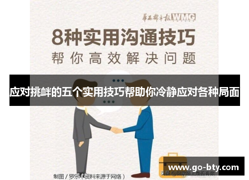 应对挑衅的五个实用技巧帮助你冷静应对各种局面