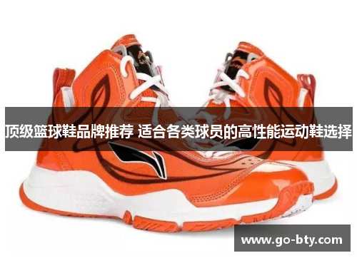 顶级篮球鞋品牌推荐 适合各类球员的高性能运动鞋选择