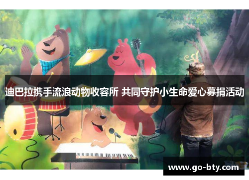 迪巴拉携手流浪动物收容所 共同守护小生命爱心募捐活动