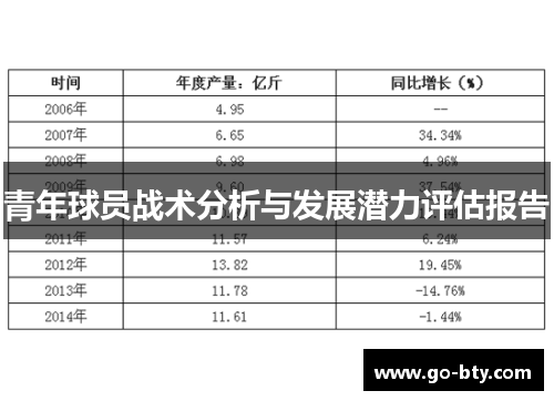 青年球员战术分析与发展潜力评估报告